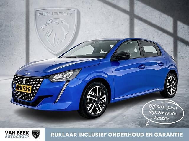 Blauw Gebruikt 2023 Peugeot 208 Allure Hatchback | € 19.390 (Eerlijke prijs) - Afbeelding 1/4