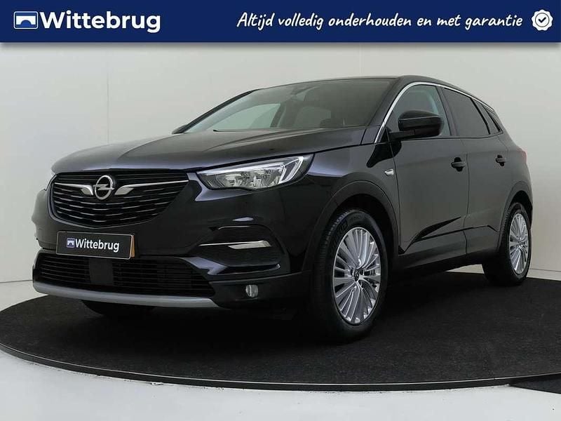 Zwart Gebruikt 2020 Opel Grandland X Innovation SUV | € 20.950 (Eerlijke prijs) - Afbeelding 1/3
