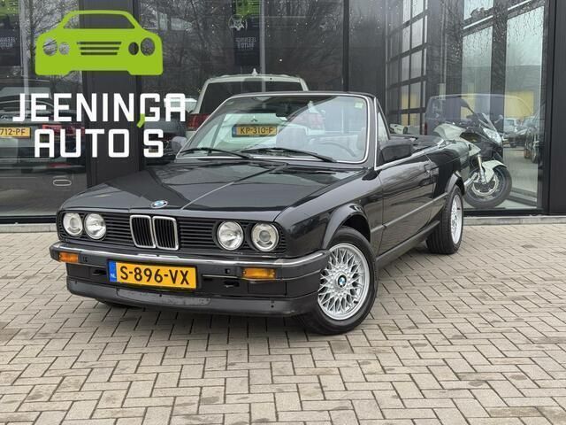 Zwart Gebruikt 1988 BMW 320 Cabriolet Cabriolet | € 15.900 - Afbeelding 1/4