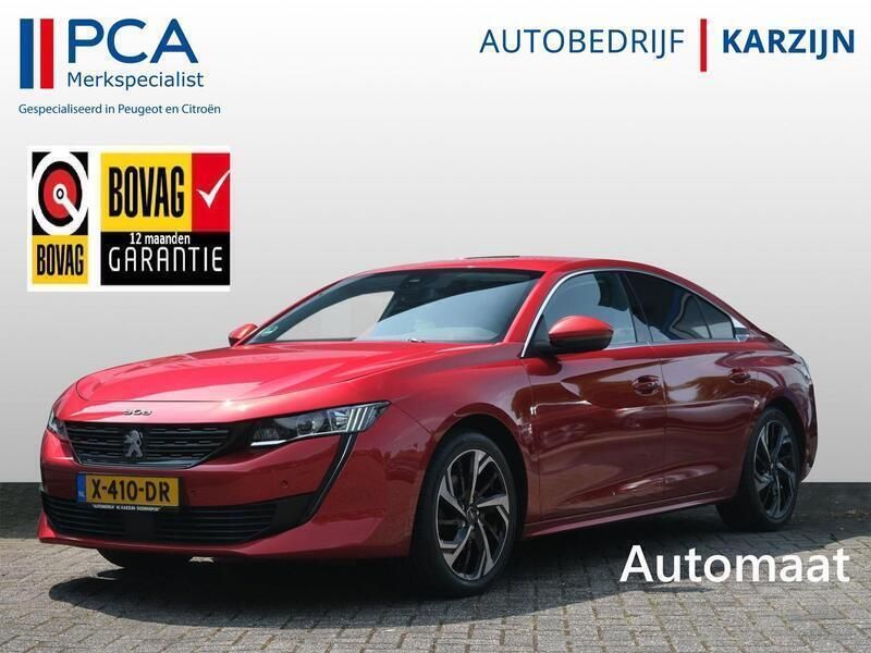 Rood Gebruikt 2021 Peugeot 508 Active Hatchback | € 25.950 (Iets duurder) - Afbeelding 1/4