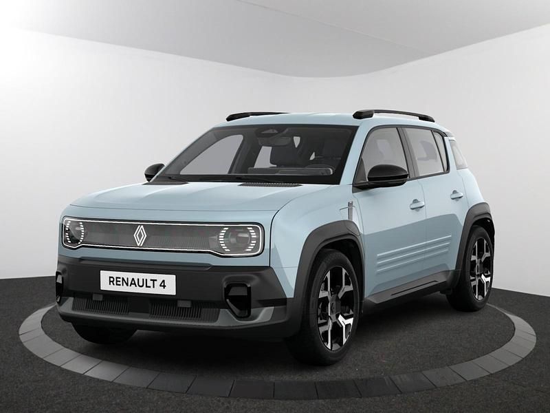 Bleu nuage (blauw metallic) Nieuw 2025 Renault R4 Techno SUV | € 35.190 - Afbeelding 1/3