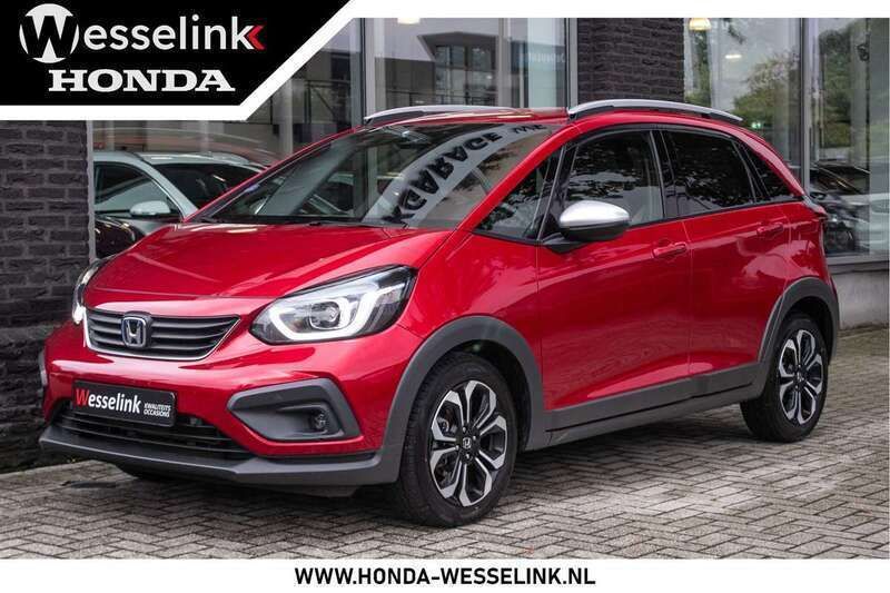 Rood, metallic lak Gebruikt 2022 Honda Jazz Hatchback | € 25.450 (Eerlijke prijs) - Afbeelding 1/4