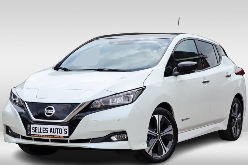 Wit Gebruikt 2018 Nissan Leaf Hatchback | € 15.495 (Duur) - Afbeelding 1/4