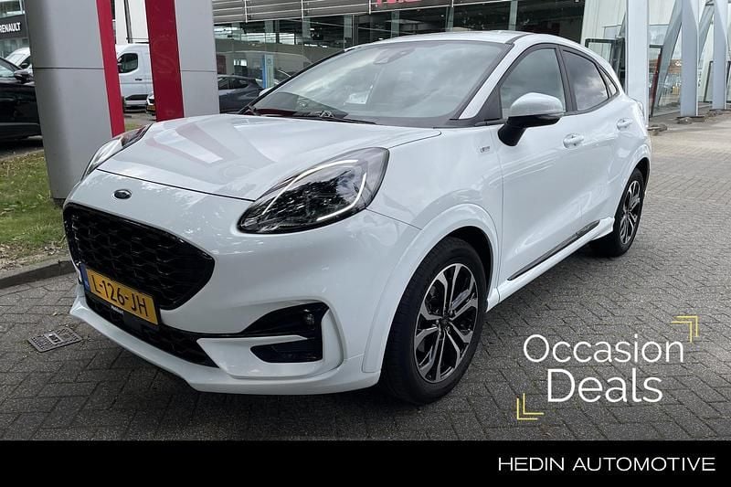 Wit Occasion 2021 Ford Puma ST-Line SUV | € 17.290 (Goede deal) - Afbeelding 1/4