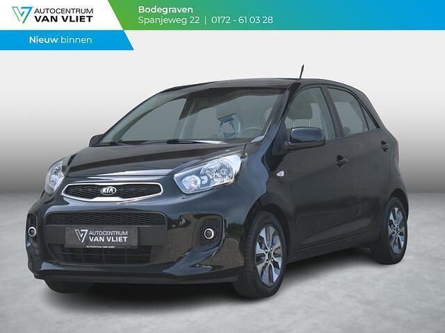Zwart Gebruikt 2017 Kia Picanto Hatchback | € 7.900 (Eerlijke prijs) - Afbeelding 1/4