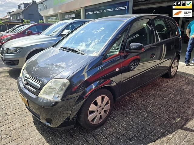 Zwart, metallic lak Gebruikt 2003 Opel Meriva Cosmo MPV | € 750 (Goede deal) - Afbeelding 1/4