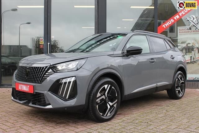 Grijs Gebruikt 2024 Peugeot 2008 Allure SUV | € 23.600 (Super prijs) - Afbeelding 1/4