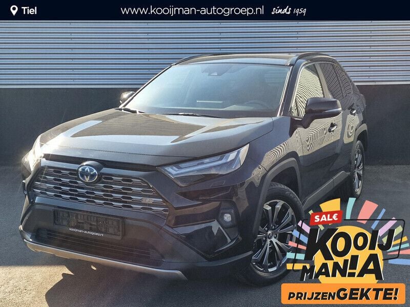 Zwart Gebruikt 2022 Toyota RAV4 Hybrid Executive SUV | € 38.700 (Eerlijke prijs) - Afbeelding 1/4