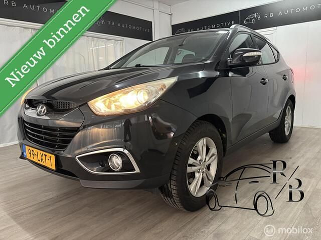 Zwart (metallic) Occasion 2010 Hyundai ix35 Edition SUV | € 4.899 (Eerlijke prijs) - Afbeelding 1/4
