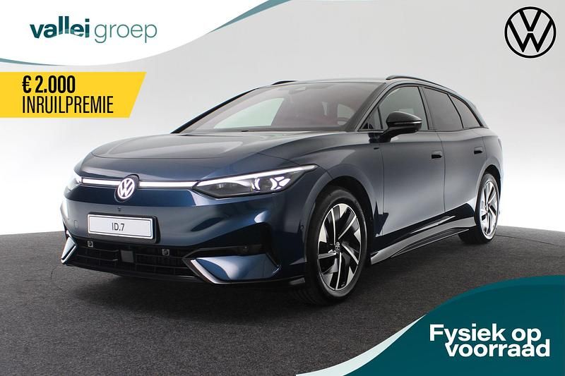 Nieuw VW ID.7 Pro 210 kW (286 PK) 2026 Blauw Stationwagen