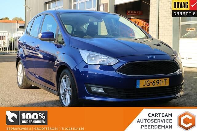 Blauw Gebruikt 2016 Ford C-MAX Trend MPV | € 9.650 (Eerlijke prijs) - Afbeelding 1/4