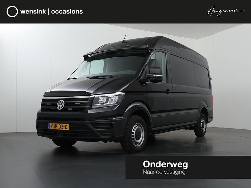 Zwart Gebruikt 2021 VW Crafter Trendline Van | € 23.445 (Super prijs) - Afbeelding 1/4