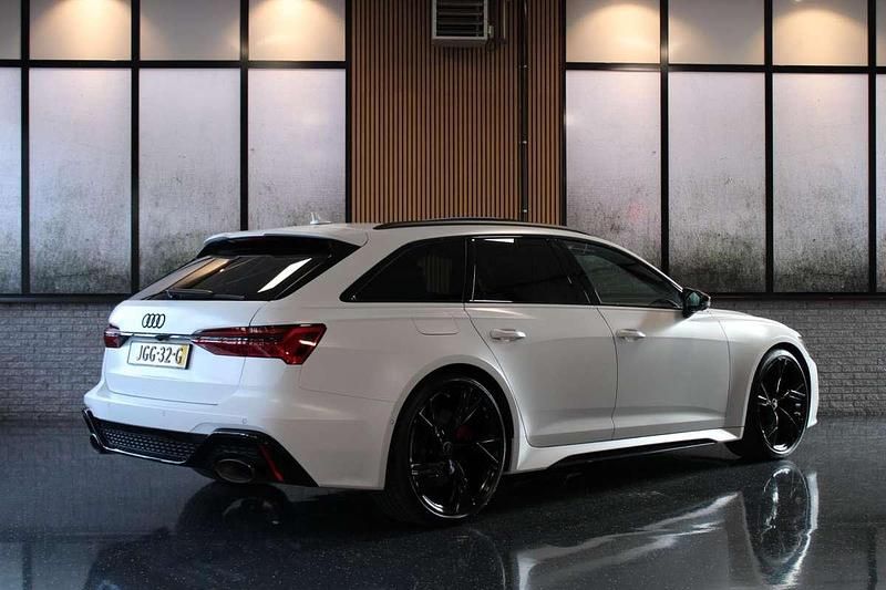 Occasion Audi RS6 S-Line 601 PK (442 kW) 2024 Wit Stationwagen