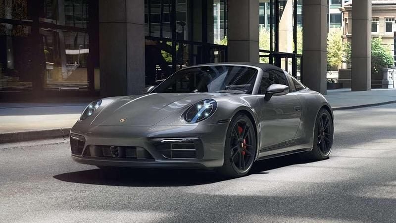 Grijs Gebruikt 2023 Porsche 911 Targa 4 Cabriolet | € 204.900 (Duur) - Afbeelding 1/4