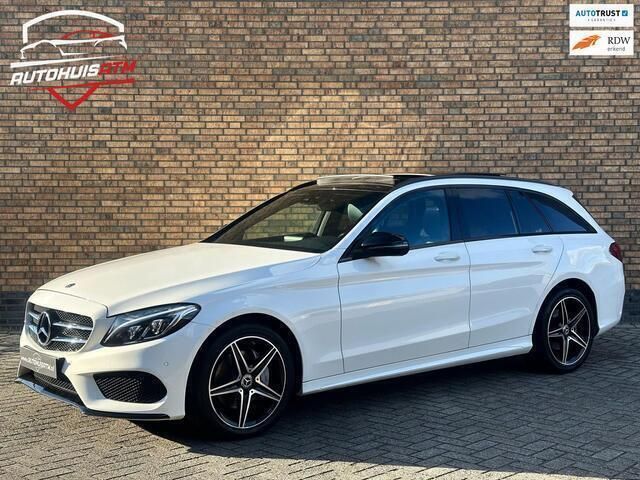 Wit Gebruikt 2017 Mercedes C180 Business Stationwagen | € 24.450 (Iets duurder) - Afbeelding 1/4