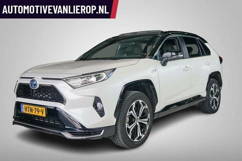 Wit Gebruikt 2021 Toyota RAV4 Hybrid Plus SUV | € 39.995 (Eerlijke prijs) - Afbeelding 1/4
