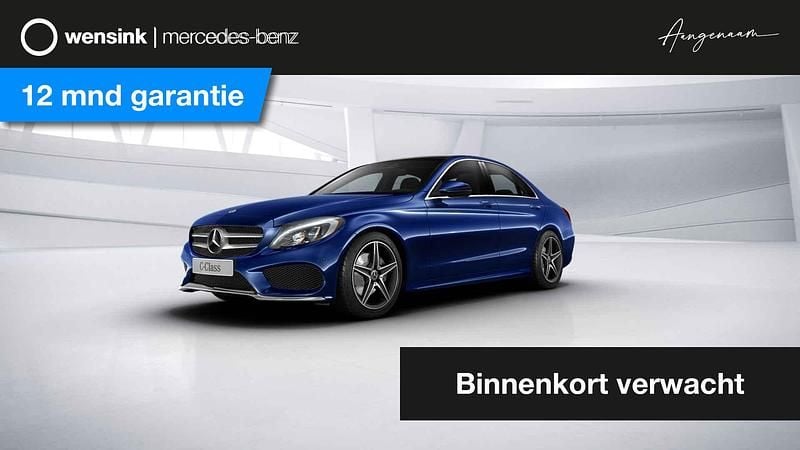 Occasion Mercedes C160 Sport Edition 129 PK (94 kW) 2018 Blauw Coupé