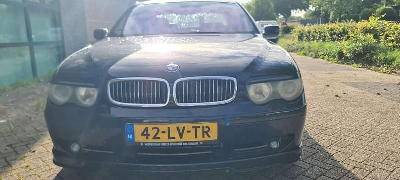 Zwart Gebruikt 2004 BMW 745 Sedan | € 6.000 - Afbeelding 1/3