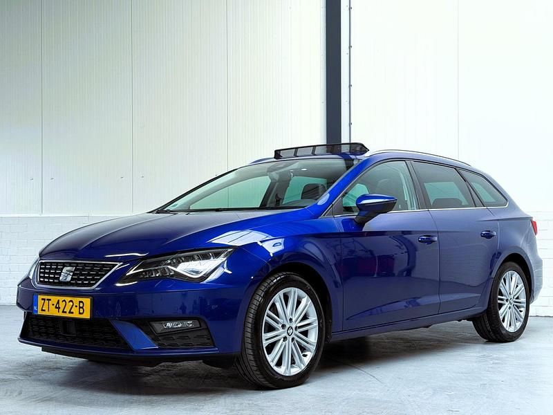 Occasion Seat Leon Business 150 PK (110 kW) 2019 Blauw Stationwagen