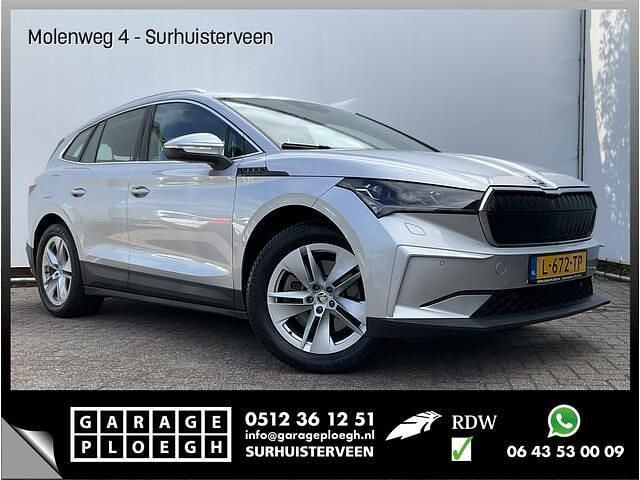 Grijs Gebruikt 2021 Skoda Enyaq iV SUV | € 25.900 (Goede deal) - Afbeelding 1/4