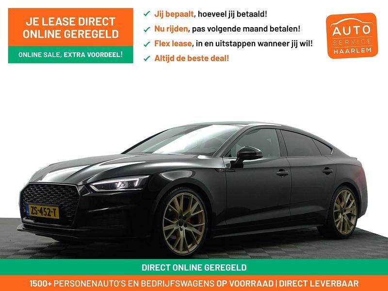 Zwart metallic Occasion 2019 Audi A5 Sportback Competition Hatchback | € 29.900 (Eerlijke prijs) - Afbeelding 1/4
