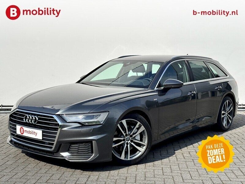 Grijs Gebruikt 2020 Audi A6 S-Line Stationwagen | € 33.695 (Eerlijke prijs) - Afbeelding 1/3