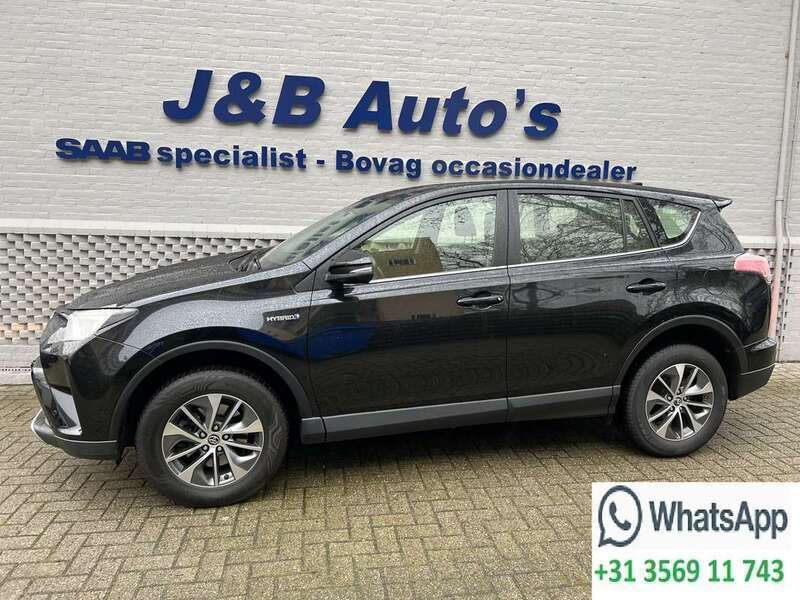 Zwart Gebruikt 2016 Toyota RAV4 Hybrid Style SUV | € 20.950 (Eerlijke prijs) - Afbeelding 1/4