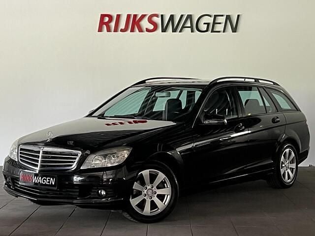 Occasion Mercedes C200 Business 136 PK (100 kW) 2010 Zwart Stationwagen