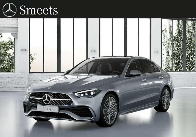 Zilver, metallic lak Nieuw 2025 Mercedes C300e Business Sedan | € 68.771 (Iets duurder) - Afbeelding 1/3