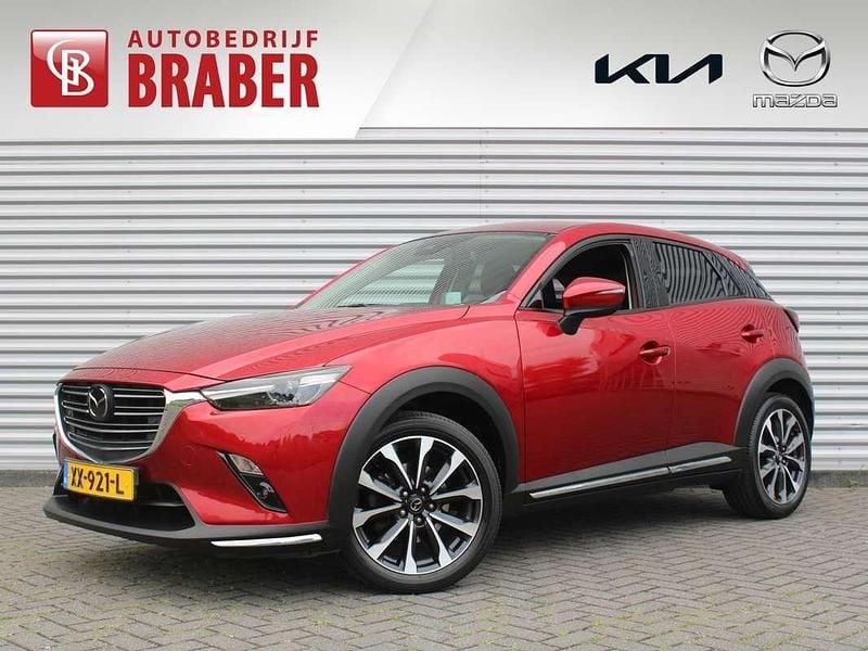 Rood Gebruikt 2019 Mazda CX-3 SUV | € 18.900 (Eerlijke prijs) - Afbeelding 1/4