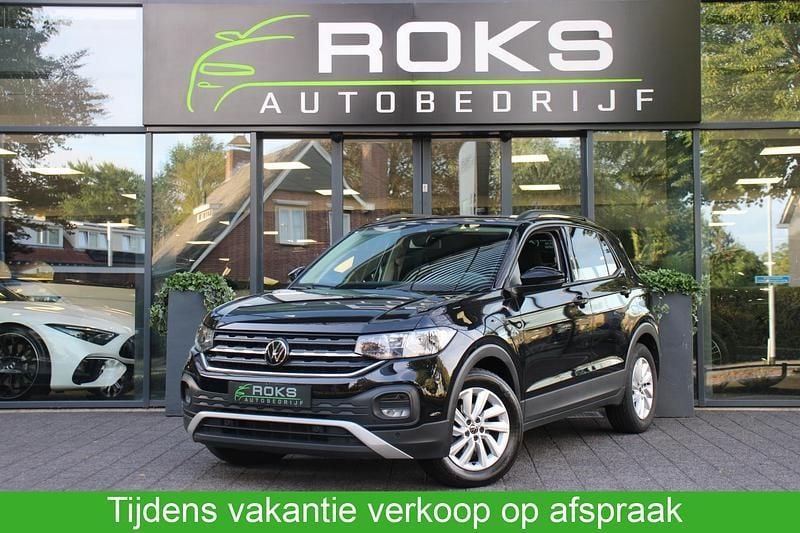 Zwart Gebruikt 2021 VW T-Cross Life SUV | € 18.950 (Goede deal) - Afbeelding 1/4