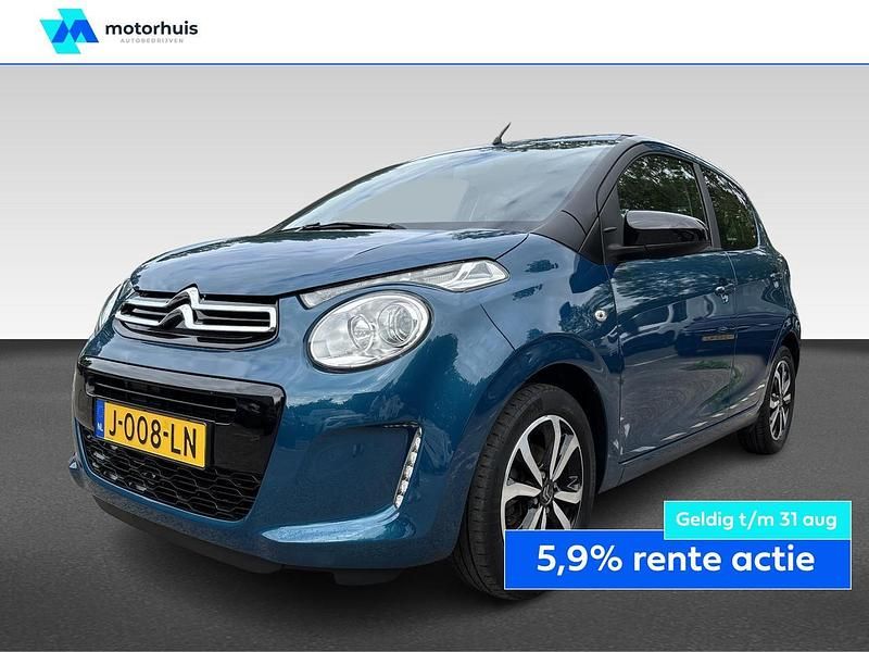 Blauw Gebruikt 2020 Citroën C1 Shine Hatchback | € 12.440 (Eerlijke prijs) - Afbeelding 1/3