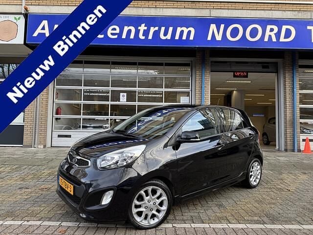 Zwart Occasion 2012 Kia Picanto Comfort Hatchback | € 5.749 (Eerlijke prijs) - Afbeelding 1/4