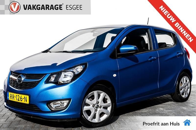Blauw Gebruikt 2018 Opel Karl Edition Hatchback | € 14.195 (Eerlijke prijs) - Afbeelding 1/4