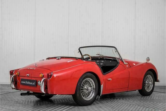 Occasion Triumph TR3 1959 Rood Cabriolet