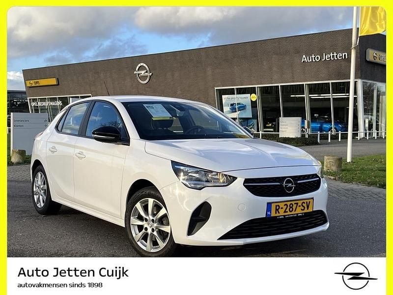 Wit Gebruikt 2021 Opel Corsa Edition Hatchback | € 12.945 (Eerlijke prijs) - Afbeelding 1/4