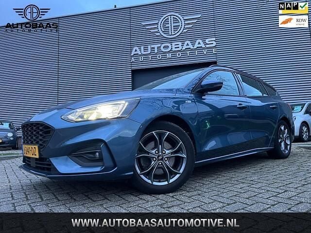 Occasion Ford Focus ST-Line 150 PK (110 kW) 2020 Blauw (metallic) Stationwagen