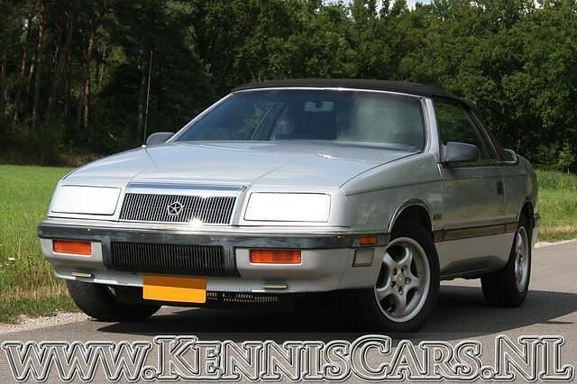 Zilver Gebruikt 1987 Chrysler Le Baron Cabriolet | € 4.950 - Afbeelding 1/4