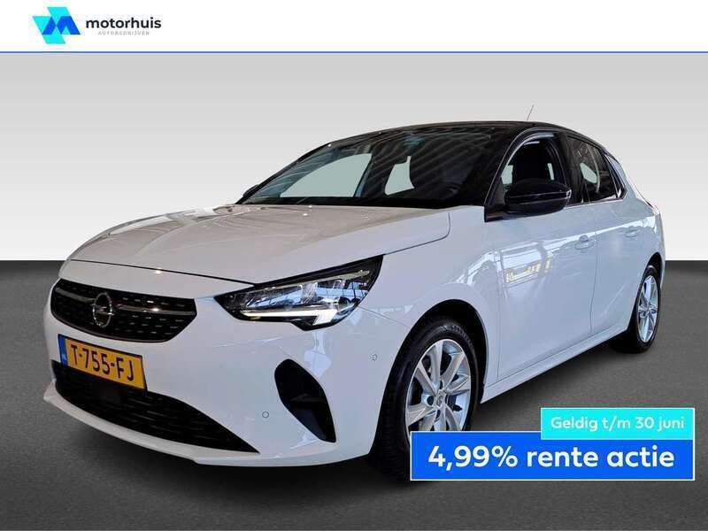 Wit Gebruikt 2023 Opel Corsa Elegance Hatchback | € 18.490 (Eerlijke prijs) - Afbeelding 1/4