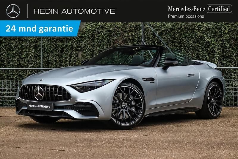 Zilver Gebruikt 2025 Mercedes SL43 AMG Premium Plus Cabriolet | € 167.950 - Afbeelding 1/4