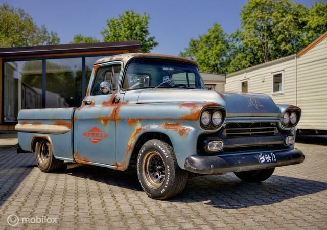 Blauw Gebruikt 1959 Chevrolet Pick-Up Pickup | € 24.950 - Afbeelding 1/4