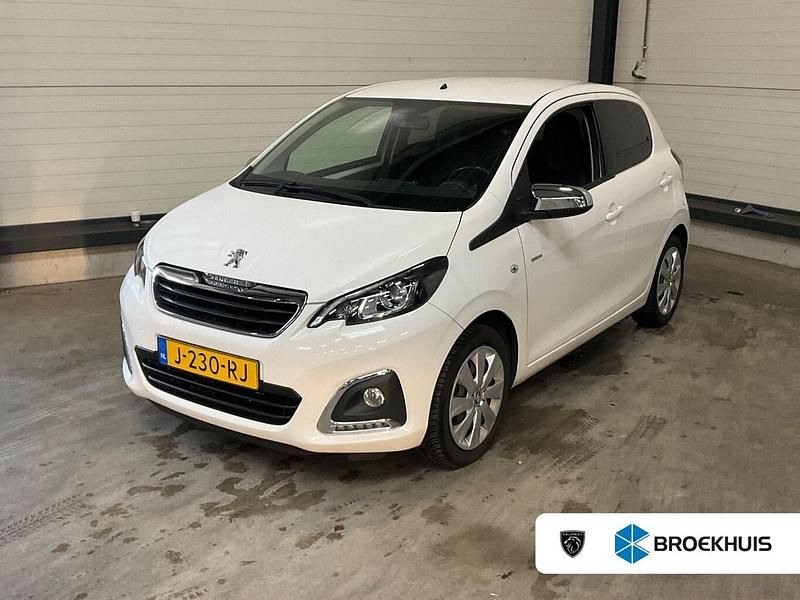 Wit Gebruikt 2020 Peugeot 108 Style Hatchback | € 8.300 (Eerlijke prijs) - Afbeelding 1/4