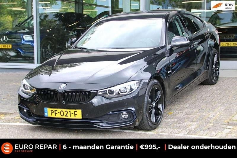Zwart Gebruikt 2017 BMW 420 Gran Coupé Executive Coupé | € 20.795 (Super prijs) - Afbeelding 1/4