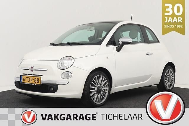 Wit Gebruikt 2014 Fiat 500 Hatchback | € 7.199 (Eerlijke prijs) - Afbeelding 1/4