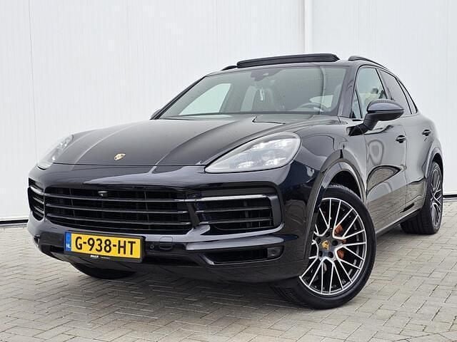 Zwart Gebruikt 2018 Porsche Cayenne SUV | € 49.950 (Eerlijke prijs) - Afbeelding 1/4
