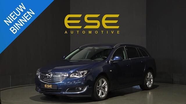 Blauw Gebruikt 2014 Opel Insignia Edition Stationwagen | € 9.995 (Goede deal) - Afbeelding 1/4