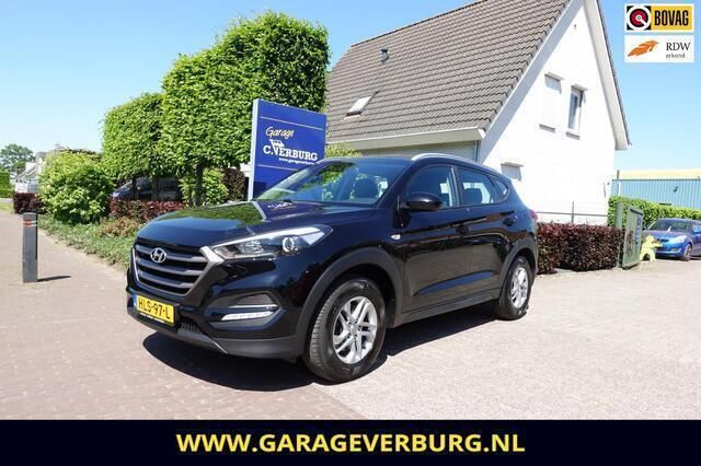 Zwart Gebruikt 2017 Hyundai Tucson SUV | € 16.450 (Eerlijke prijs) - Afbeelding 1/4