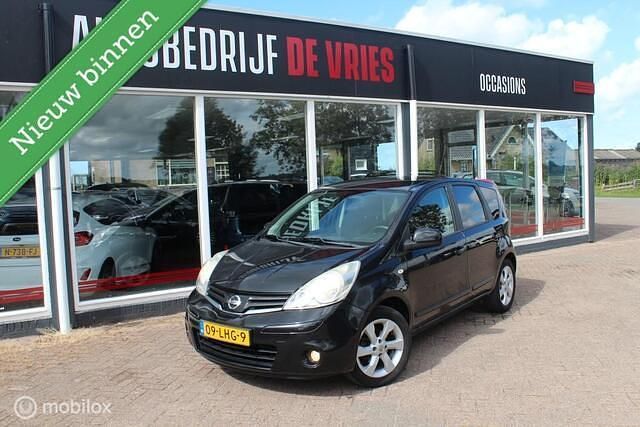 Zwart Gebruikt 2010 Nissan Note Acenta MPV | € 3.250 (Eerlijke prijs) - Afbeelding 1/4