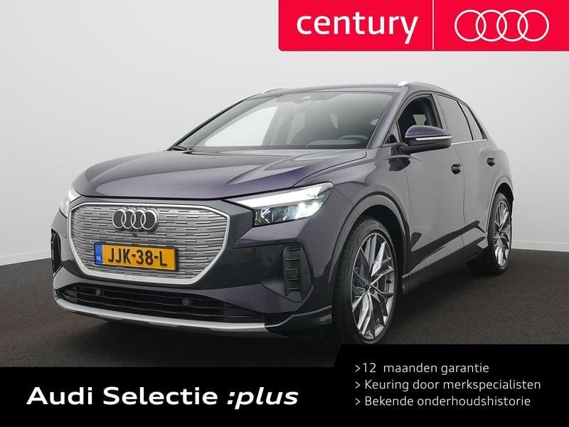 Paars Occasion 2024 Audi Q4 e-tron Advanced SUV | € 39.900 (Super prijs) - Afbeelding 1/4