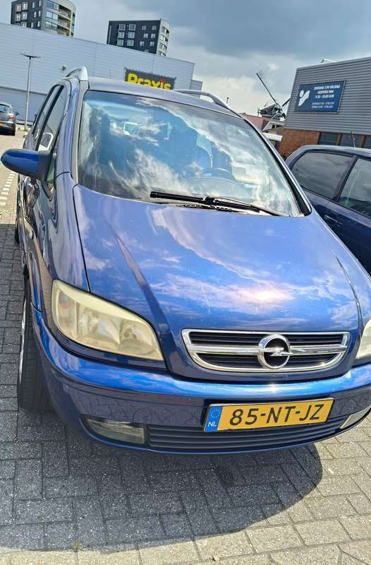 Blauw Gebruikt 2004 Opel Zafira Elegance MPV | € 1.500 (Eerlijke prijs) - Afbeelding 1/3